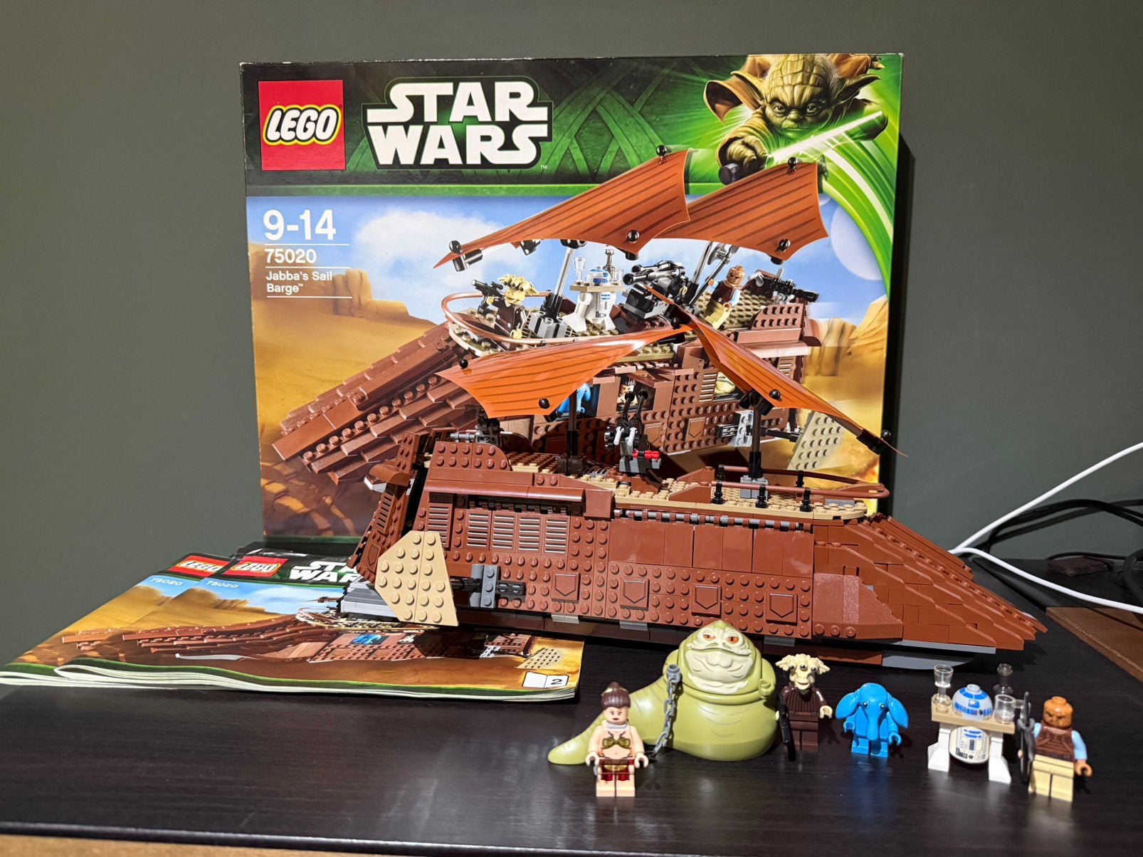Lego Star Wars 75020 Jabba’s Sail Barge, Ophalen of Verzenden, Zo goed als nieuw