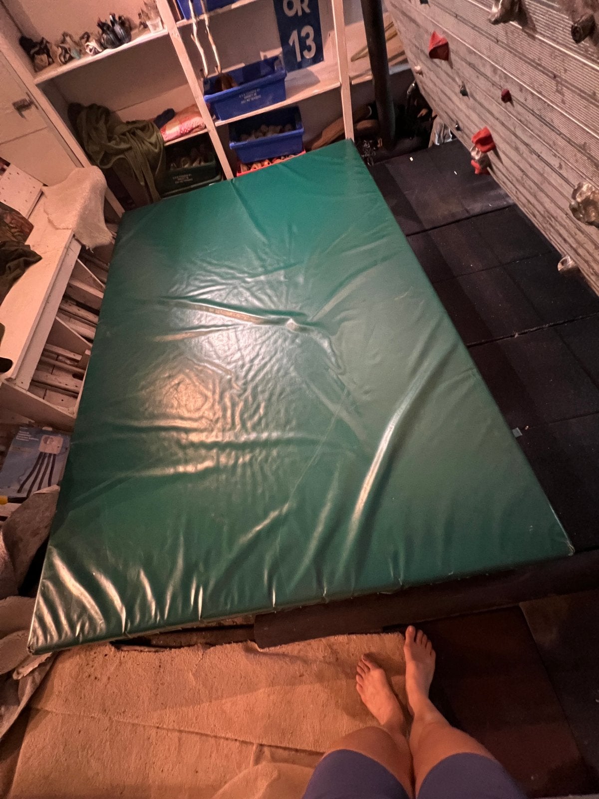 Gymnastiek mat, Sport en Fitness, Turnen, Ophalen, Gebruikt, Materiaal, Maat 36 t/m 42