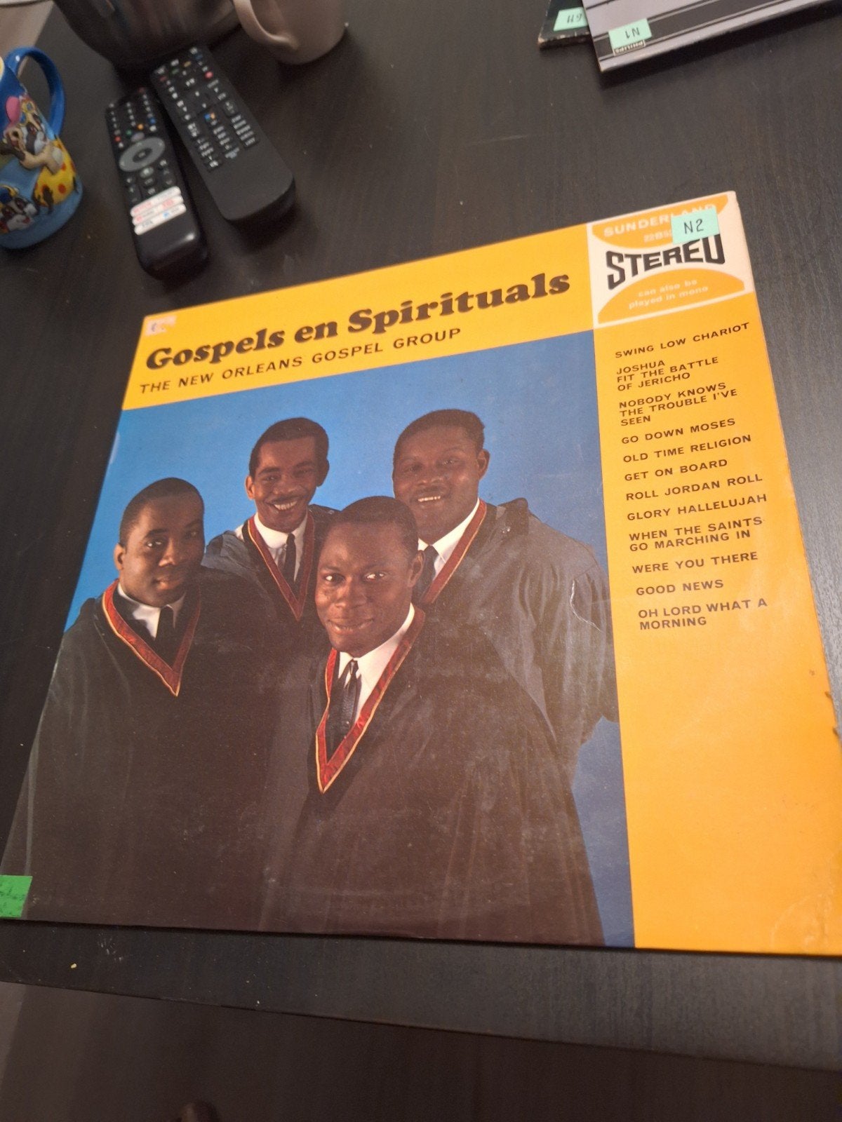 The New Orleans Gospel Group - Gospels en Spirituals LP, Cd's en Dvd's, Vinyl | Nederlandstalig, LP, Gebruikt, Overige genres