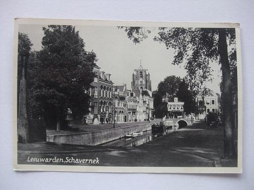 P257 Leeuwarden - Schavernek - 1956, Verzenden, 1940 tot 1960, Gelopen, Friesland