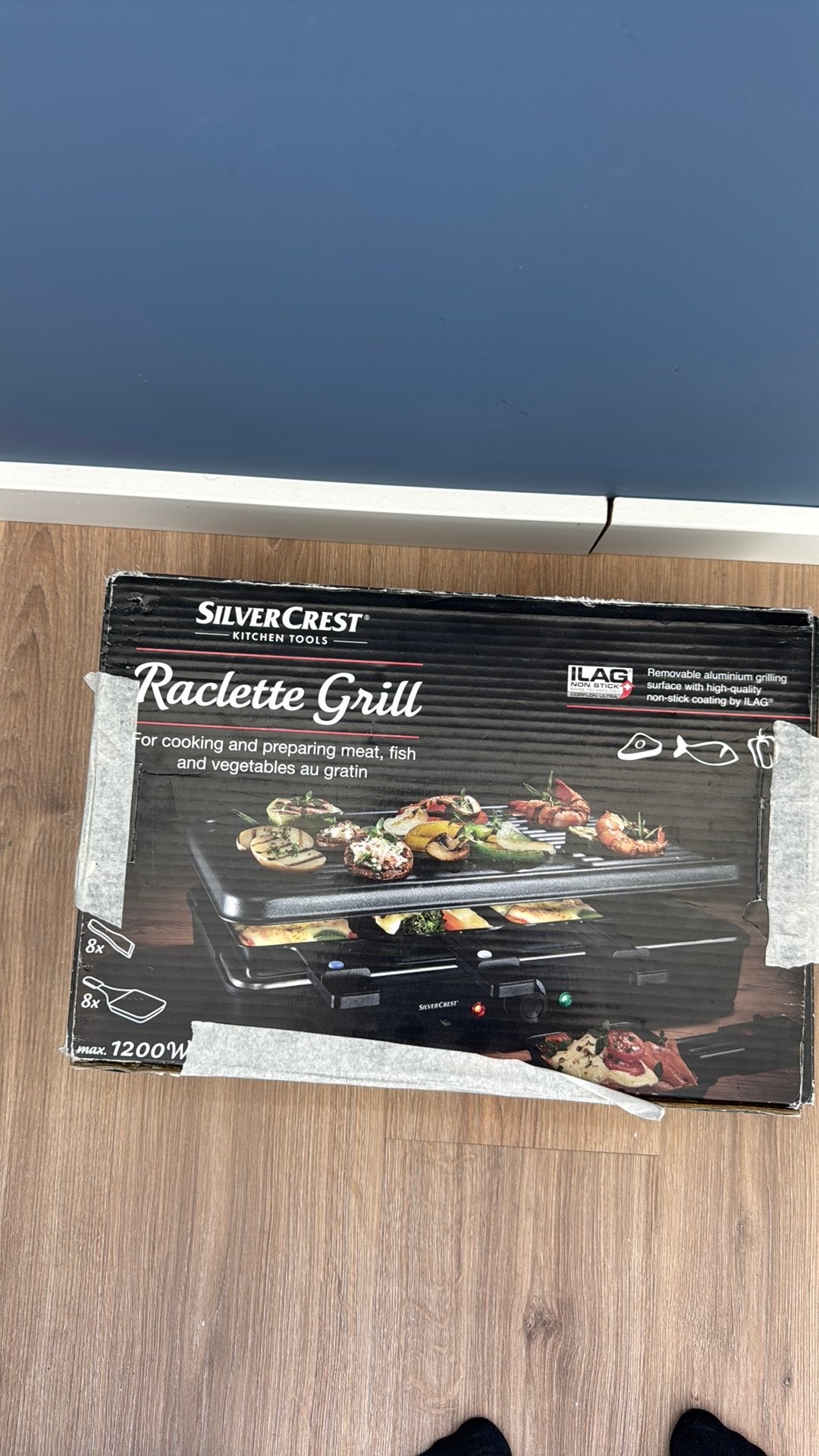Gourmetplaat / raclette grill, Ophalen of Verzenden