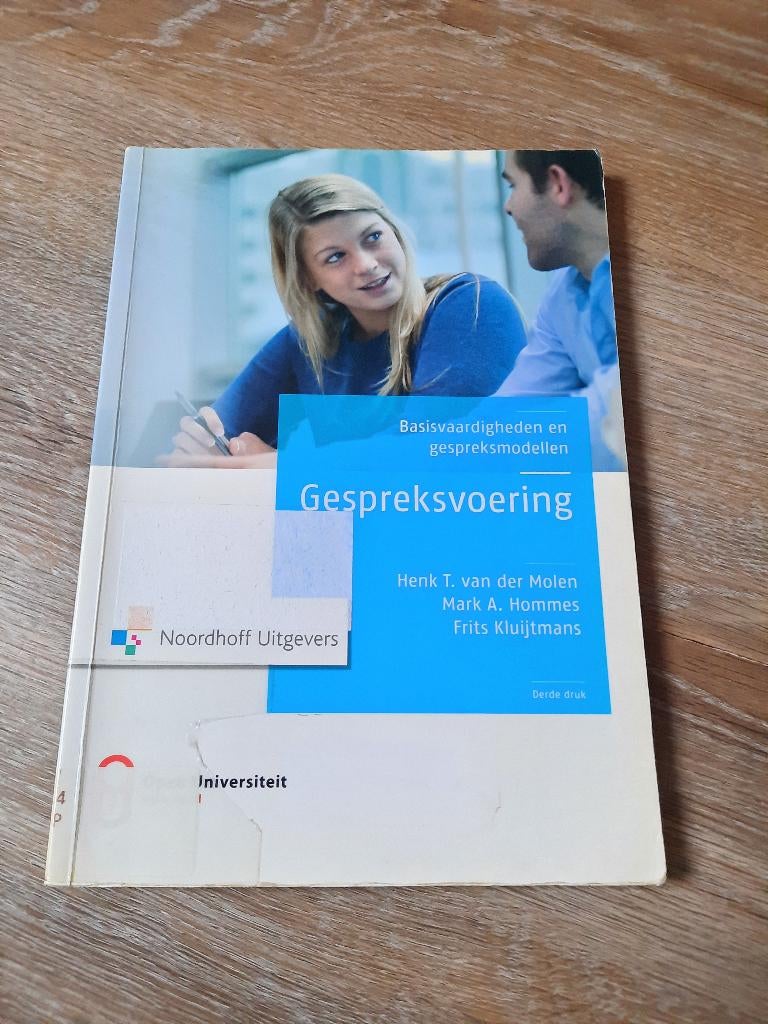 boek basisvaardigheden gespreksmodellen en gespreksvoering, Boeken, Ophalen of Verzenden, Beta, HBO