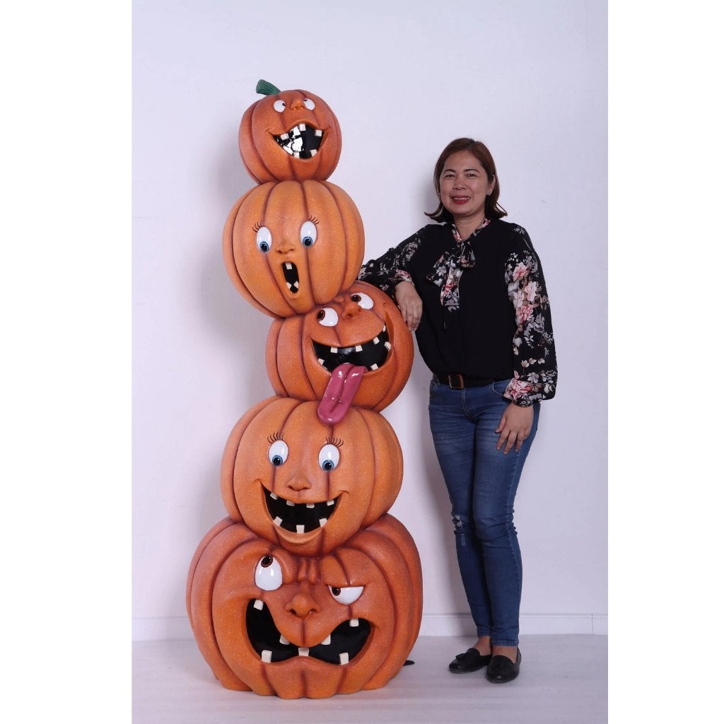 Pumpkins Crazy Stack 6 ft. – Halloween, Ophalen, Nieuw, Overige typen