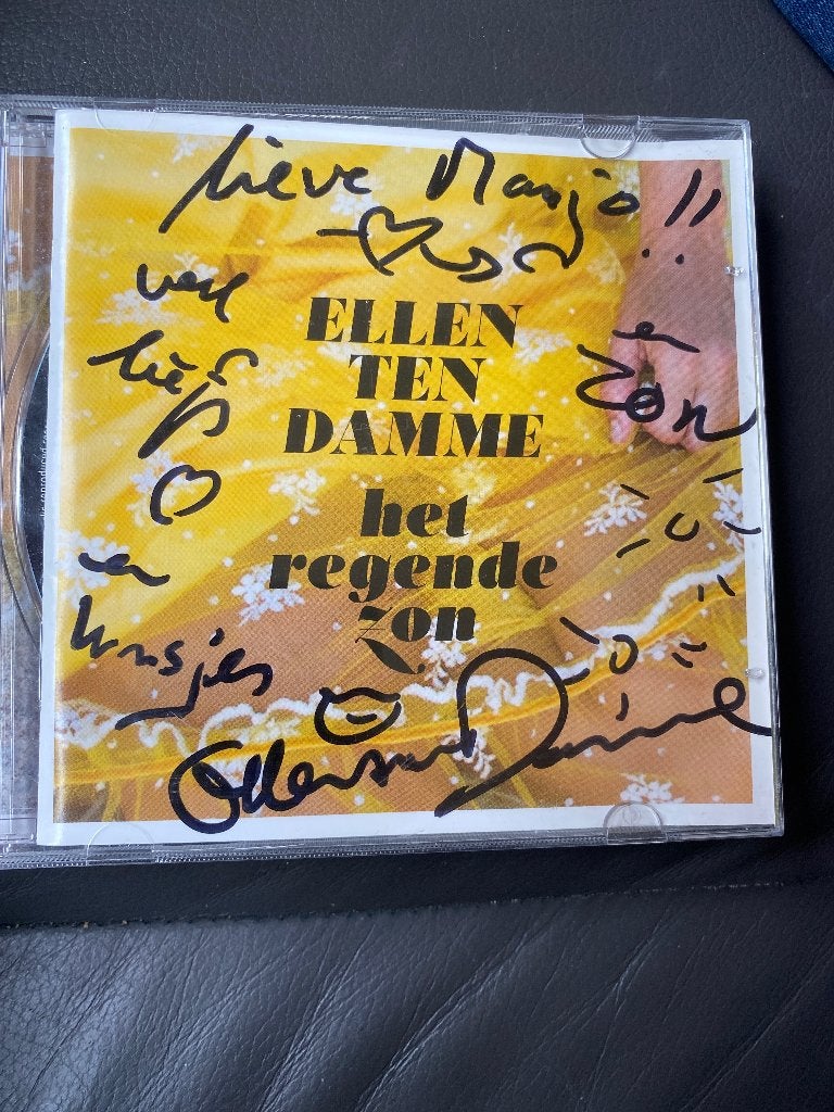 Ellen ten Damme - Het Regende Zon (Gesigneerd CD), Ophalen of Verzenden, Zo goed als nieuw, Pop