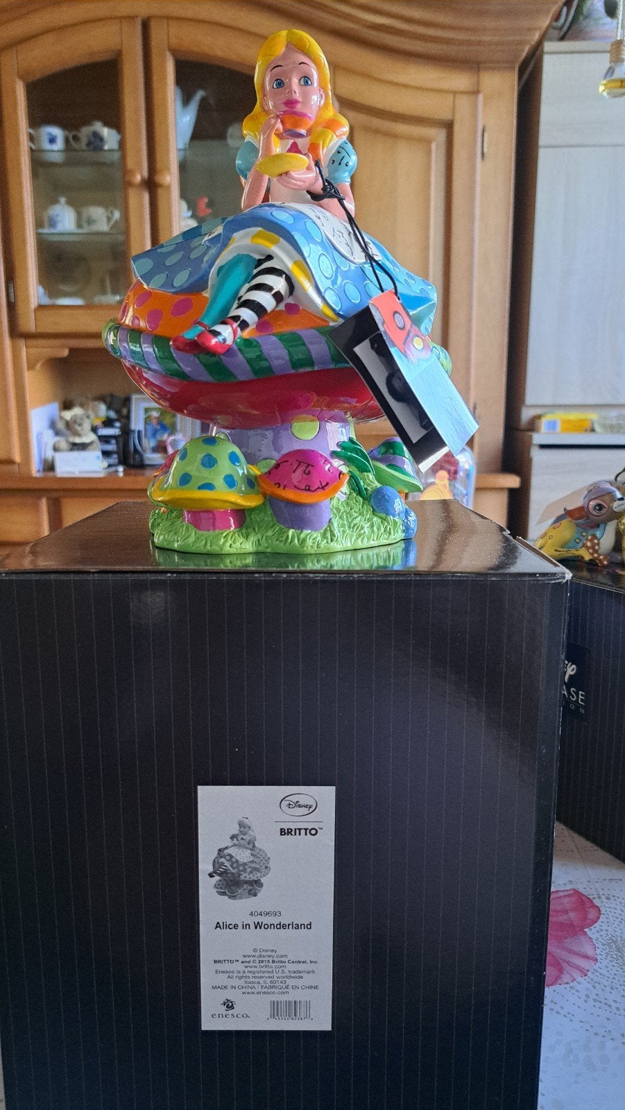 Disney Britto Alice in Wonderland Beeldje Nieuw, Verzamelen, Ophalen, Overige figuren, Nieuw, Beeldje of Figuurtje