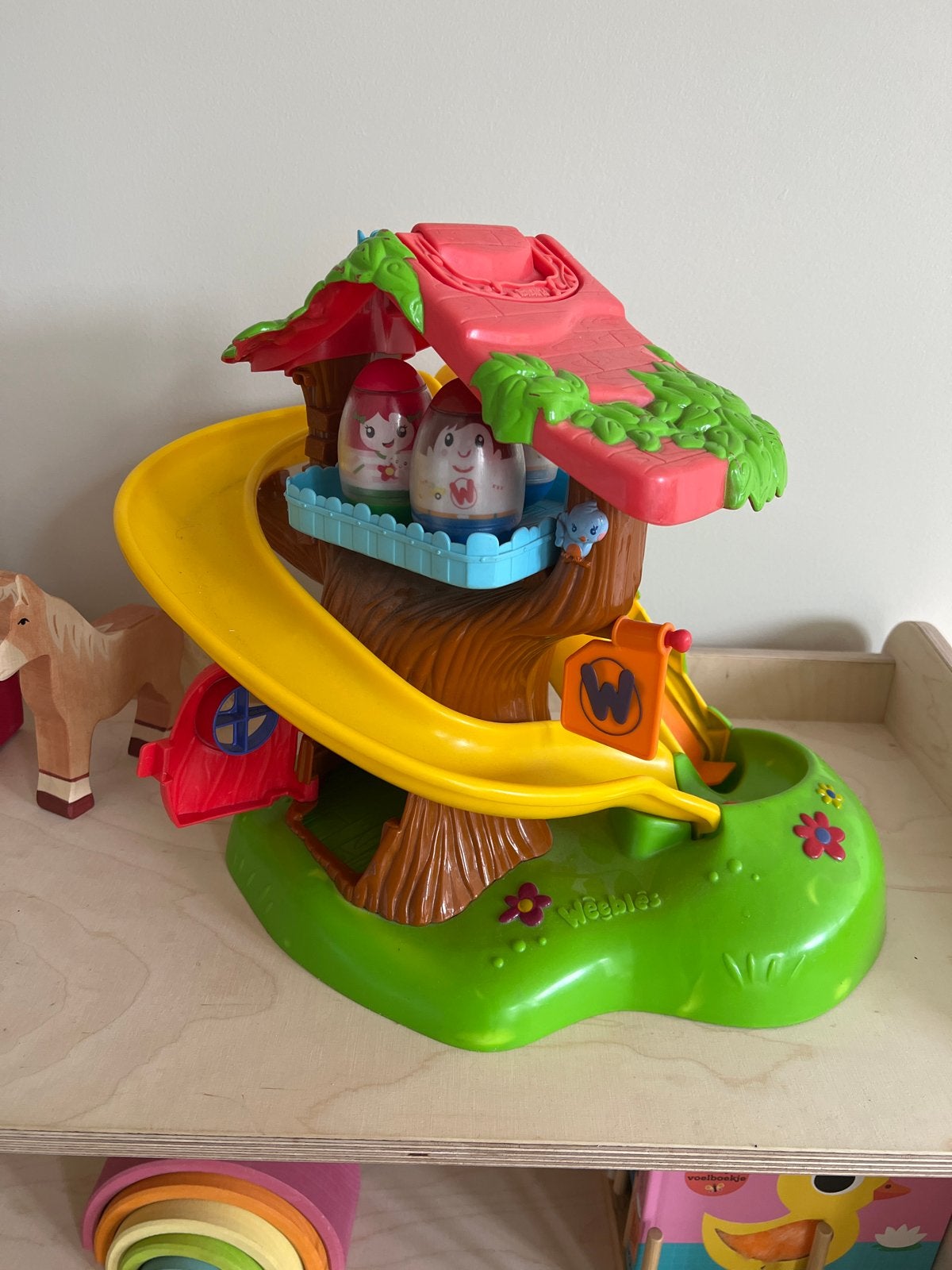 Weebles Boomhut met glijbaan, Ophalen of Verzenden, Gebruikt, Overige typen