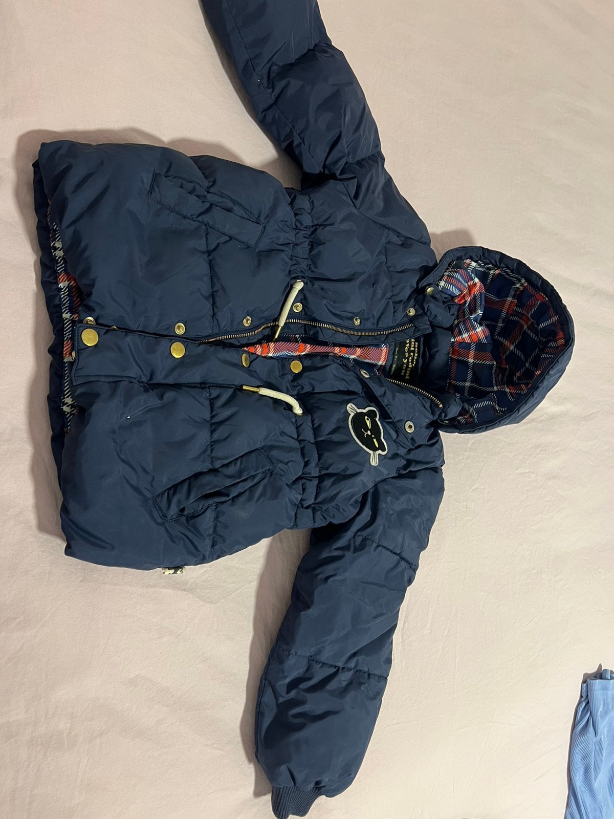 Mini Rodini winterjas maat 116/122, Ophalen, Zo goed als nieuw, Meisje, Jas