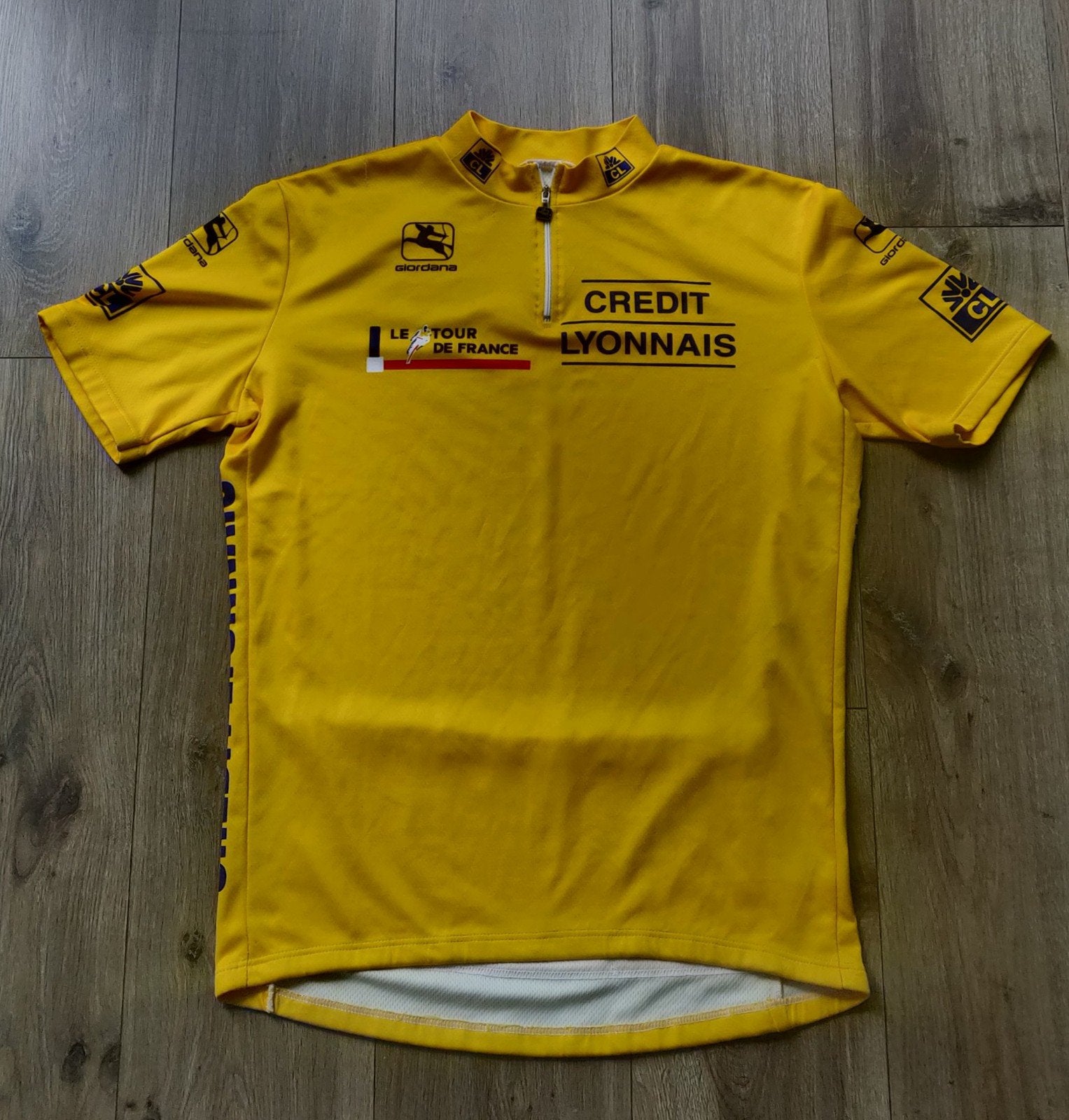 Wielershirt Gele Trui Tour de France 1995, Ophalen of Verzenden, Gebruikt, Kleding