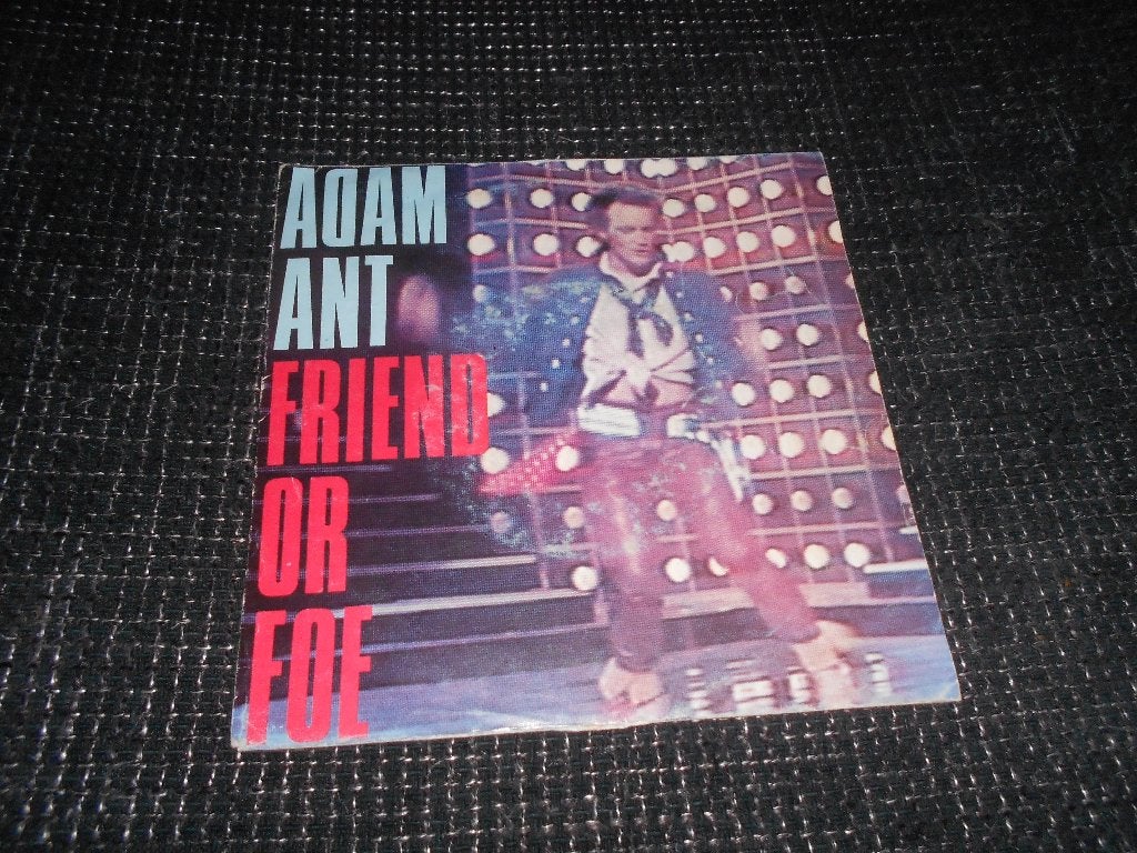 friend of foe - adam ant, Gebruikt, 7 inch, Ophalen of Verzenden, Fotohoes