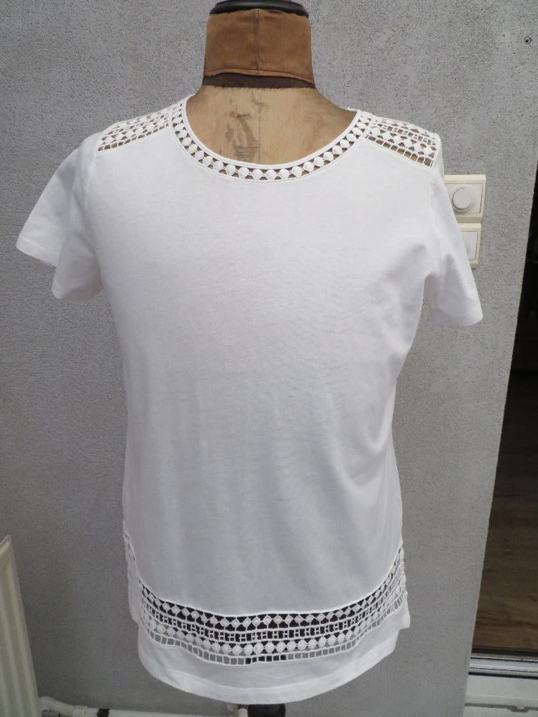 Dames shirt blouse Encuentro maat L wit Z.G.A.N., Kleding | Dames, Encuentro, Wit, Maat 42/44 (L), Ophalen of Verzenden
