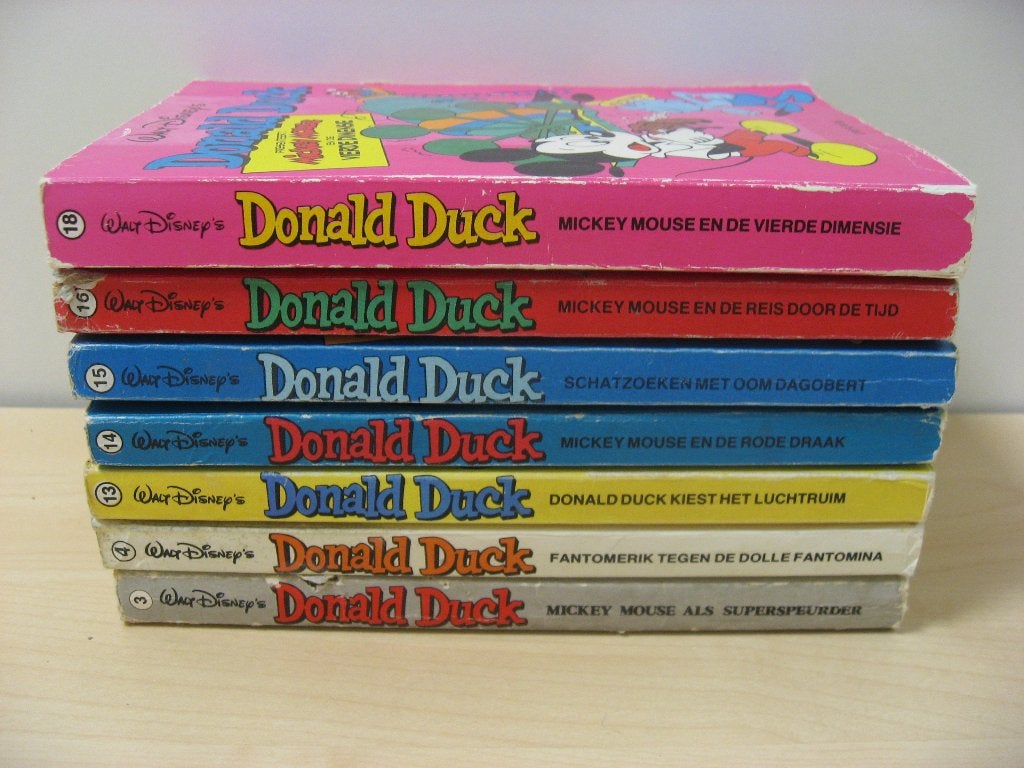 Walt Disney's Donald Duck 14 x, Complete serie of reeks, Ophalen of Verzenden, Gelezen