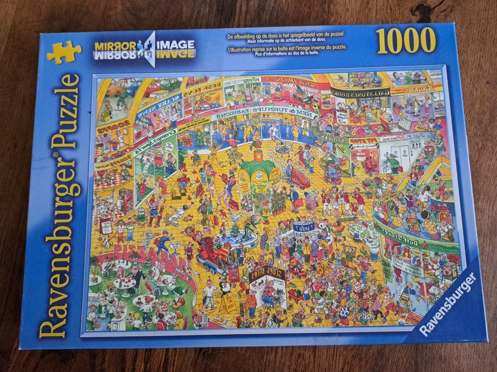 Ravensburger Mirror Image Puzzel 1000 stukjes, Ophalen of Verzenden, Zo goed als nieuw