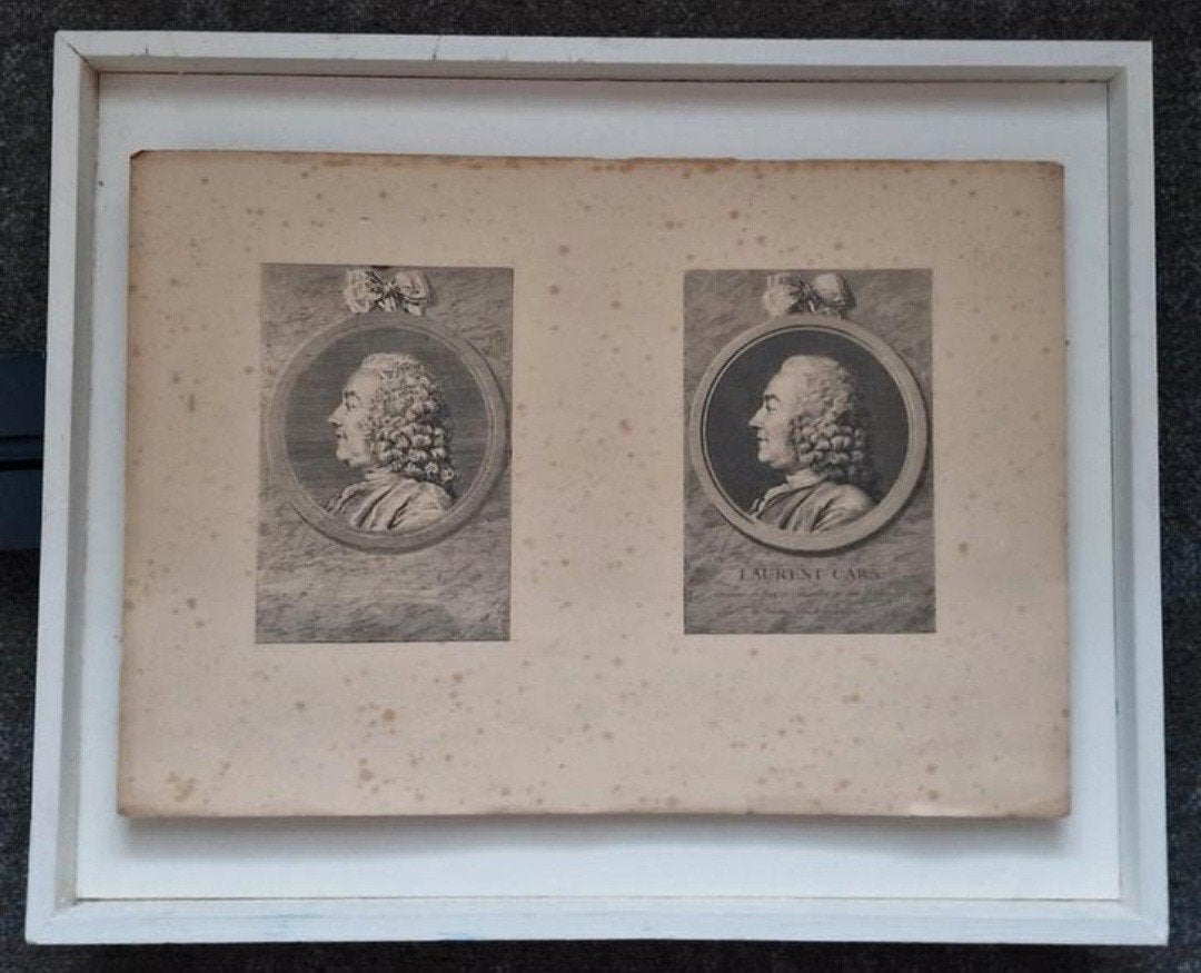 2 Originele antieke prenten, Ophalen of Verzenden