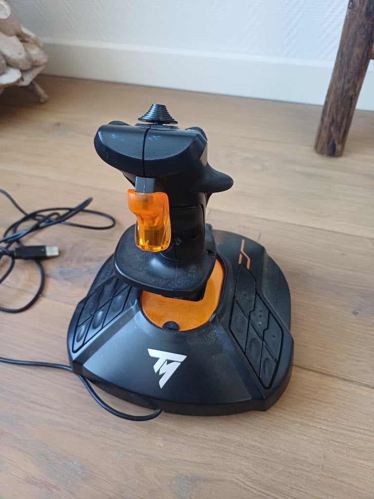 Thrustmaster flight stick, Ophalen of Verzenden, Gebruikt, Thrustmaster/Logitech