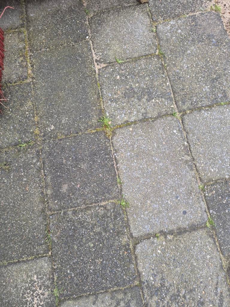 Gratis ophalen! Tuintegels, Tuin en Terras, Ophalen, Gebruikt, Beton, Terrastegels
