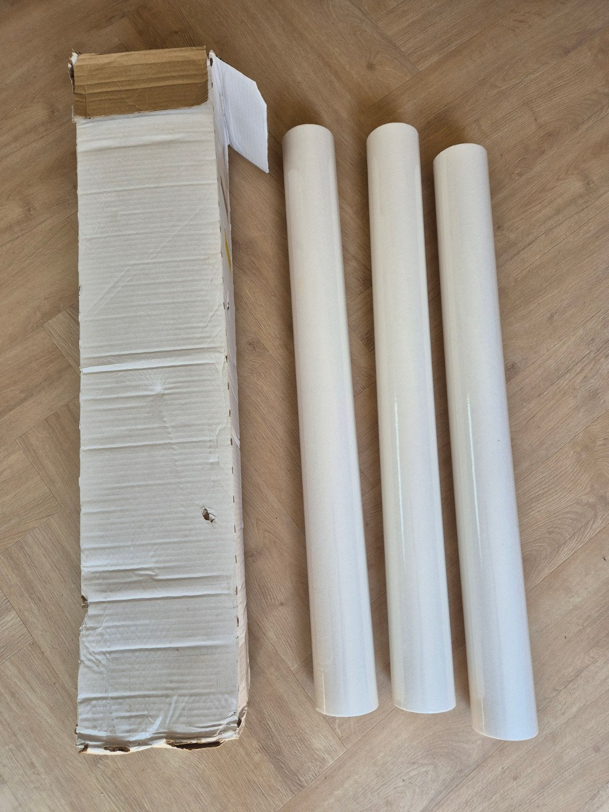 3 rollen Renovlies voorgeschilderd 100cm breed / 25 meter, Huis en Inrichting, Ophalen
