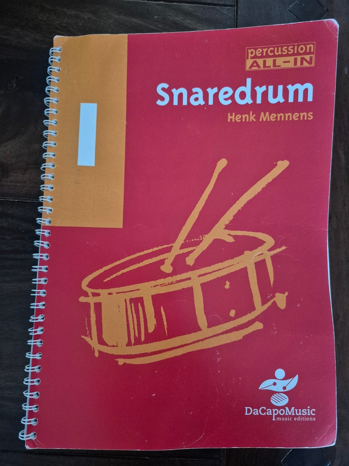 Snaredrum – Henk Mennens – Deel 1, Gebruikt, Overige genres, Drums of Percussie, Les of Cursus