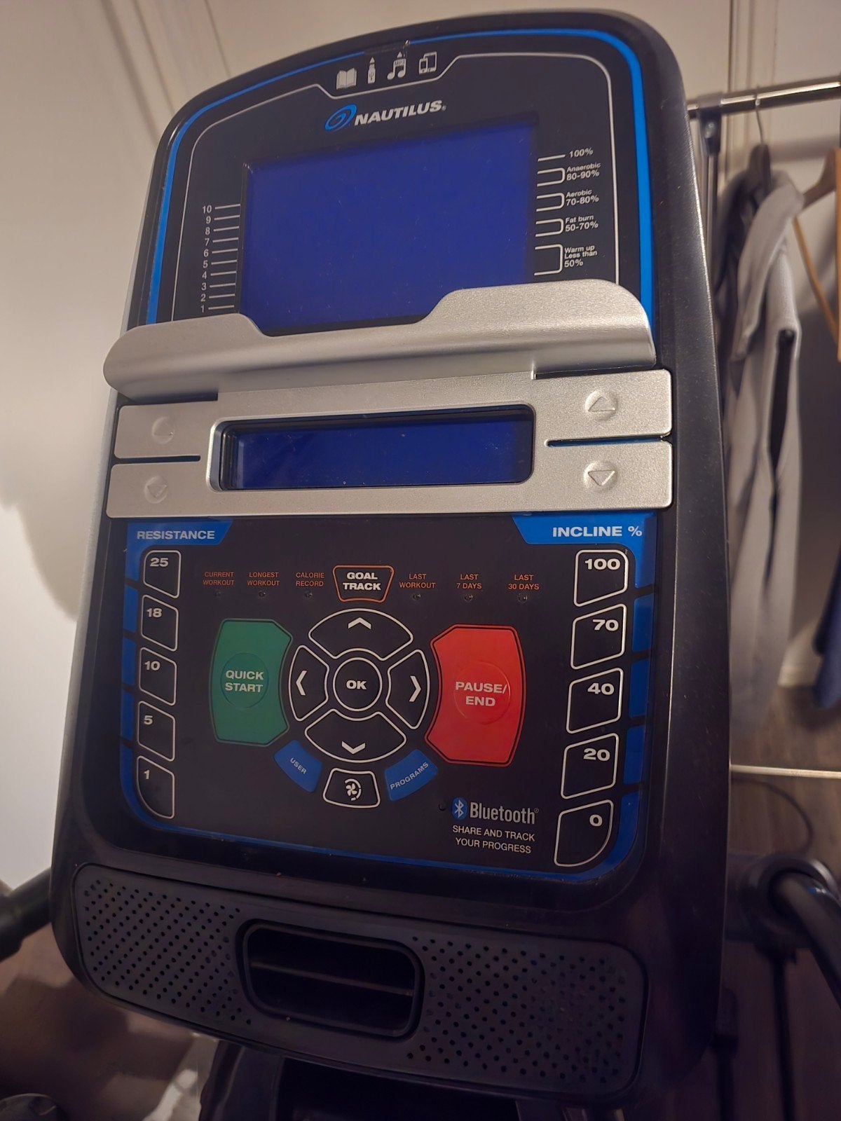 Nautilus E626 Crosstrainer - Perfect voor Thuis Fitness, Ophalen, Benen, Gebruikt, Crosstrainer