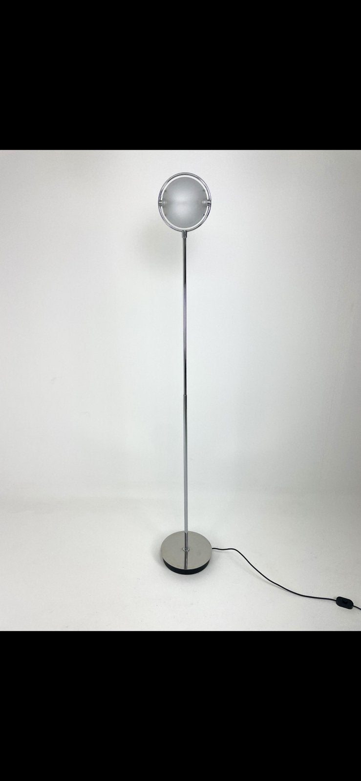Fontana Arte Nobi – Italiaanse design vloerlamp, Ophalen, Zo goed als nieuw, Glas, 150 tot 200 cm