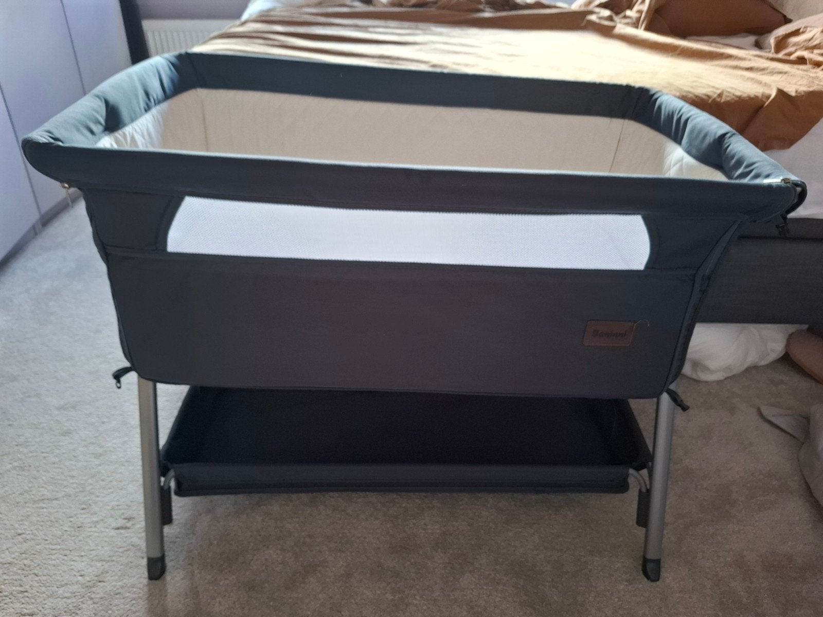 Co-sleeper - In hoogte verstelbaar en anti-reflux, Huis en Inrichting, Ophalen, Eenpersoons, Hout, Verstelbaar