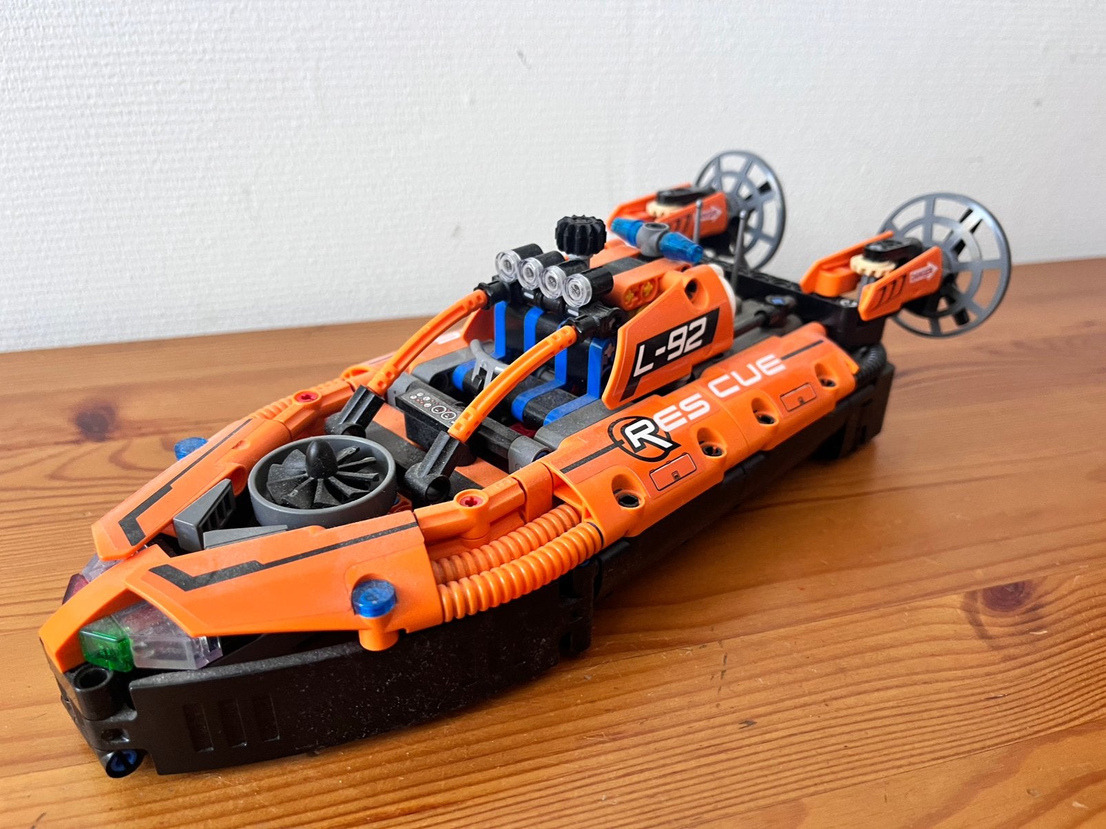 Lego technic rescue boot, Ophalen, Lego, Inclusief instructies, Zo goed als nieuw