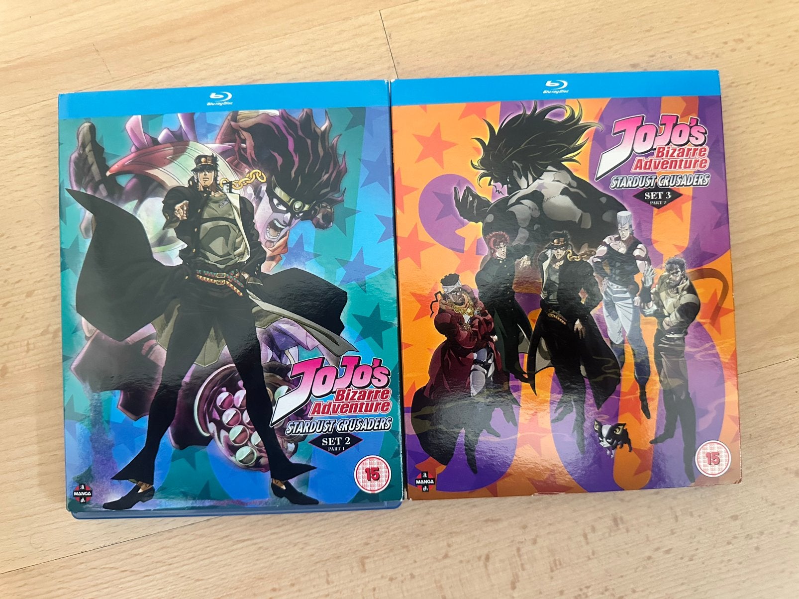 Jojo’s Bizarre Adventure Season 2 Anime Bluray Compleet!, Ophalen of Verzenden, Zo goed als nieuw, Tv en Series