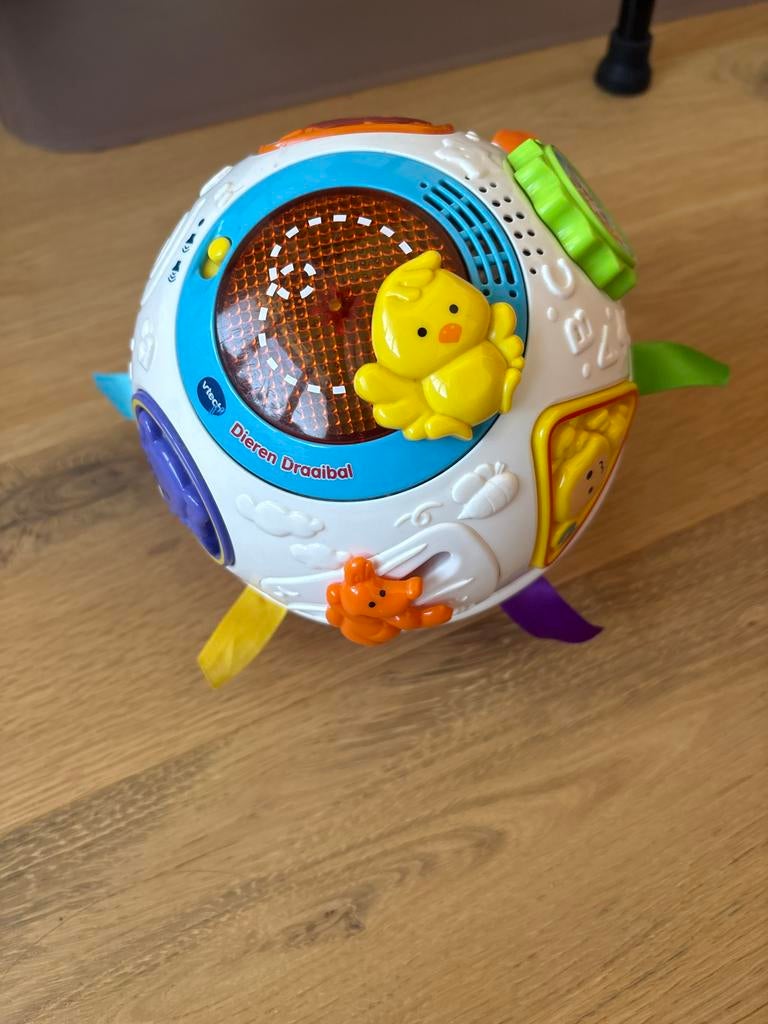 VTech Dieren Draaibal - Interactief babyspeelgoed, Kinderen en Baby's, Speelgoed | Vtech, Ophalen of Verzenden, Zo goed als nieuw
