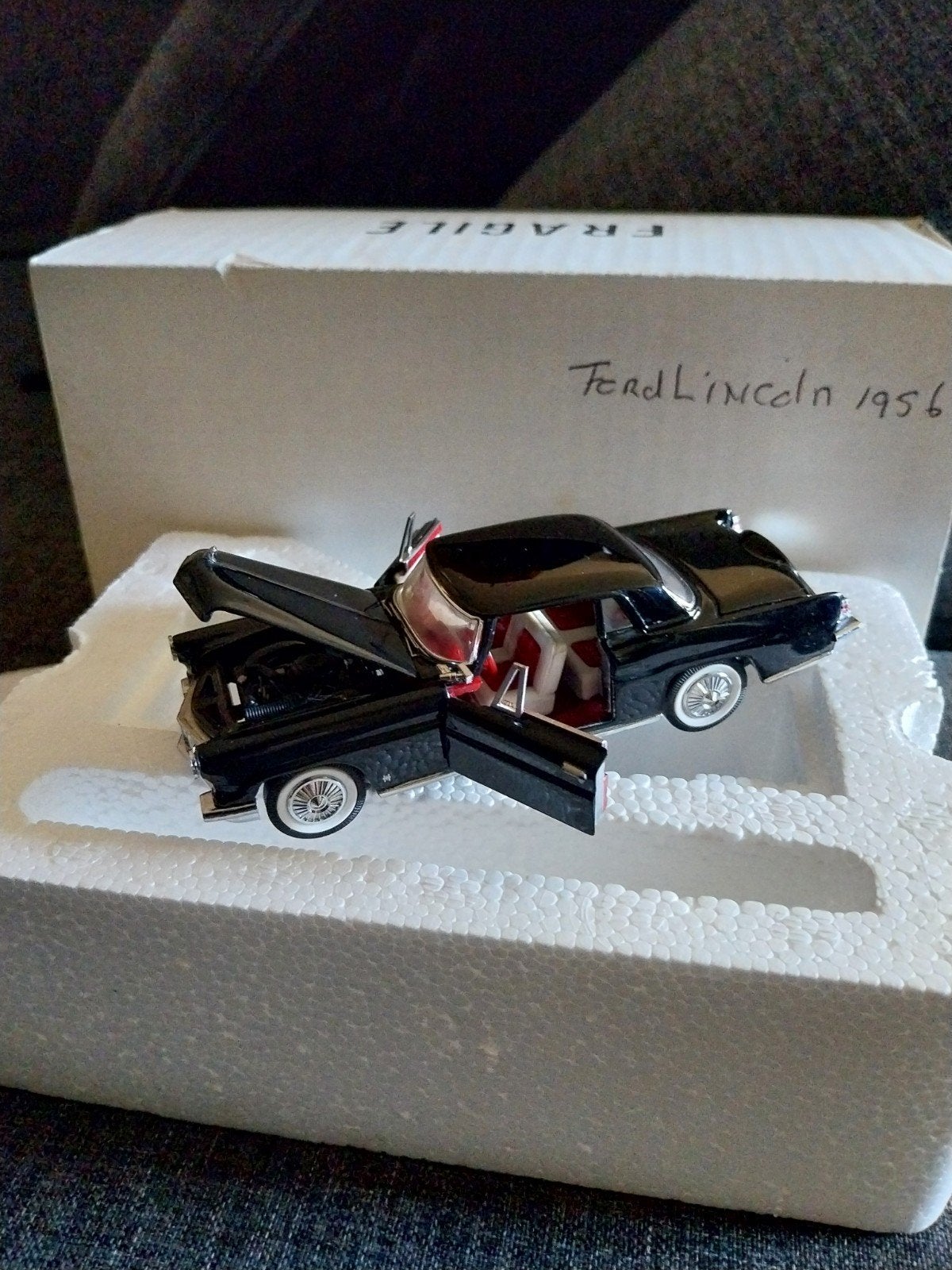 Franklin Mint Ford Lincoln 1956, Ophalen of Verzenden, Zo goed als nieuw, Auto, Overige merken