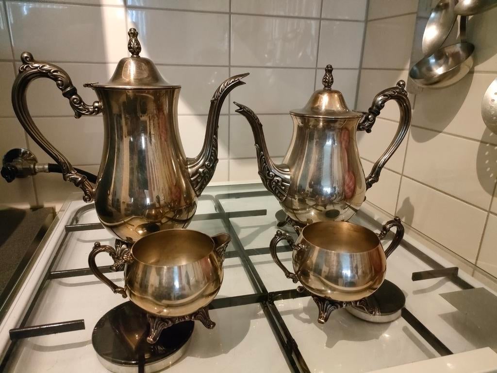 Koffie,thee ,melk en suiker ,set ., Ophalen of Verzenden
