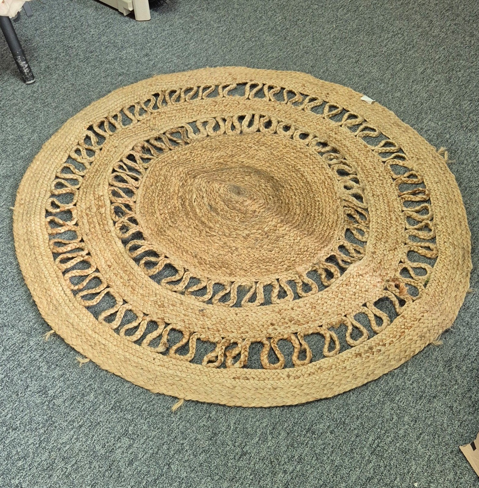 Jute vloerkleden, Ophalen, Rond
