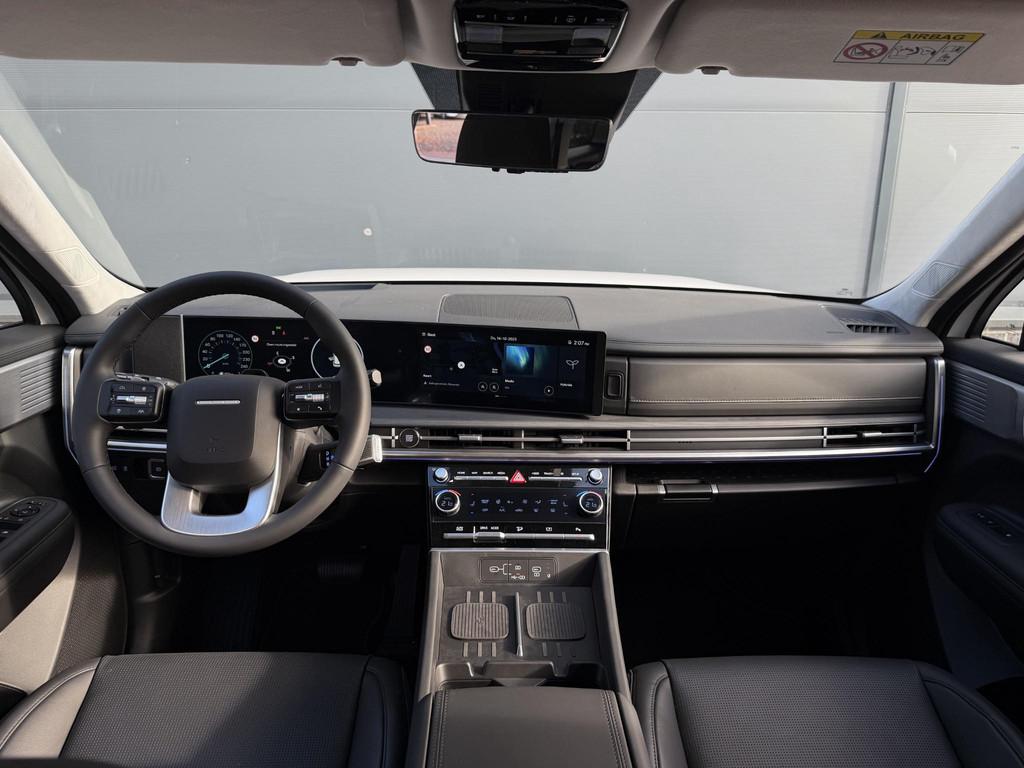 Hyundai Santa Fe 1.6 T-GDI HEV Premium 7p / Ledere Bekleding, Auto's, Santa Fe, Gebruikt, Euro 6, 4 cilinders