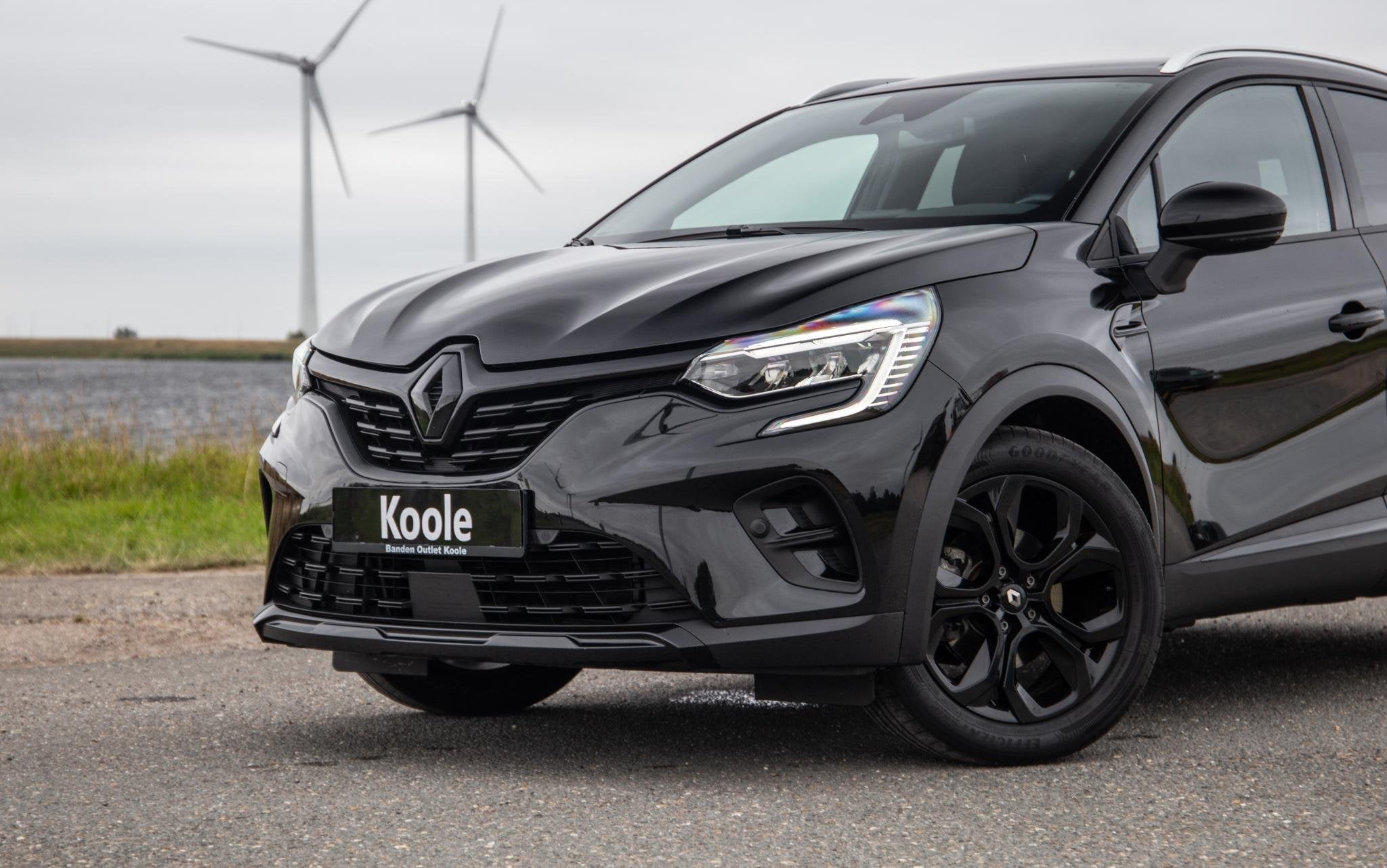 Renault Captur E-TECH Plug-in Hybrid Rive Gauche BLACK LINE, Auto's, Renault, Dealer onderhouden, Stof, Gebruikt, 750 kg