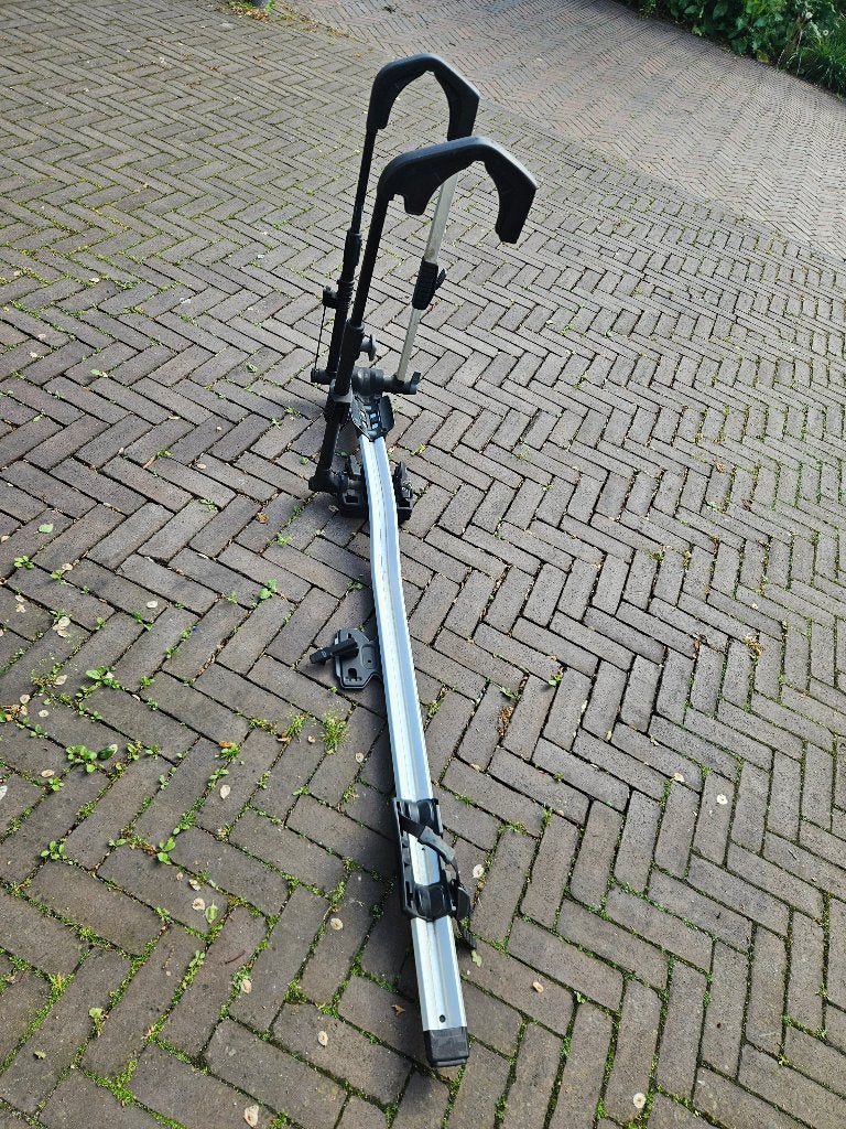 Thule fietsdrager UpRide, Auto diversen, Fietsendragers, Ophalen, Gebruikt, Brede banden, Dakdrager