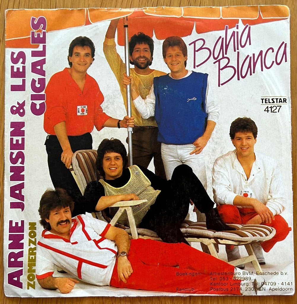 Arne Jansen & Les Cigales Single (Telstar)., Cd's en Dvd's, Verzenden, Gebruikt, 7 inch, Nederlandstalig