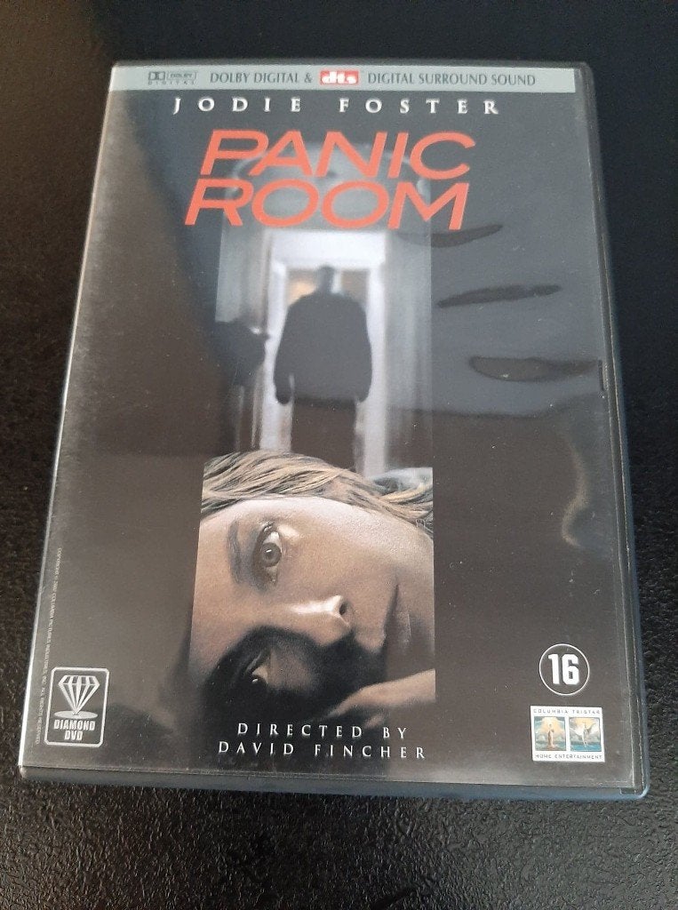 Panic room, Jodie Foster, Kristen Stewart, Forest Whitaker!, Vanaf 16 jaar, Ophalen of Verzenden, Gebruikt, Actiethriller