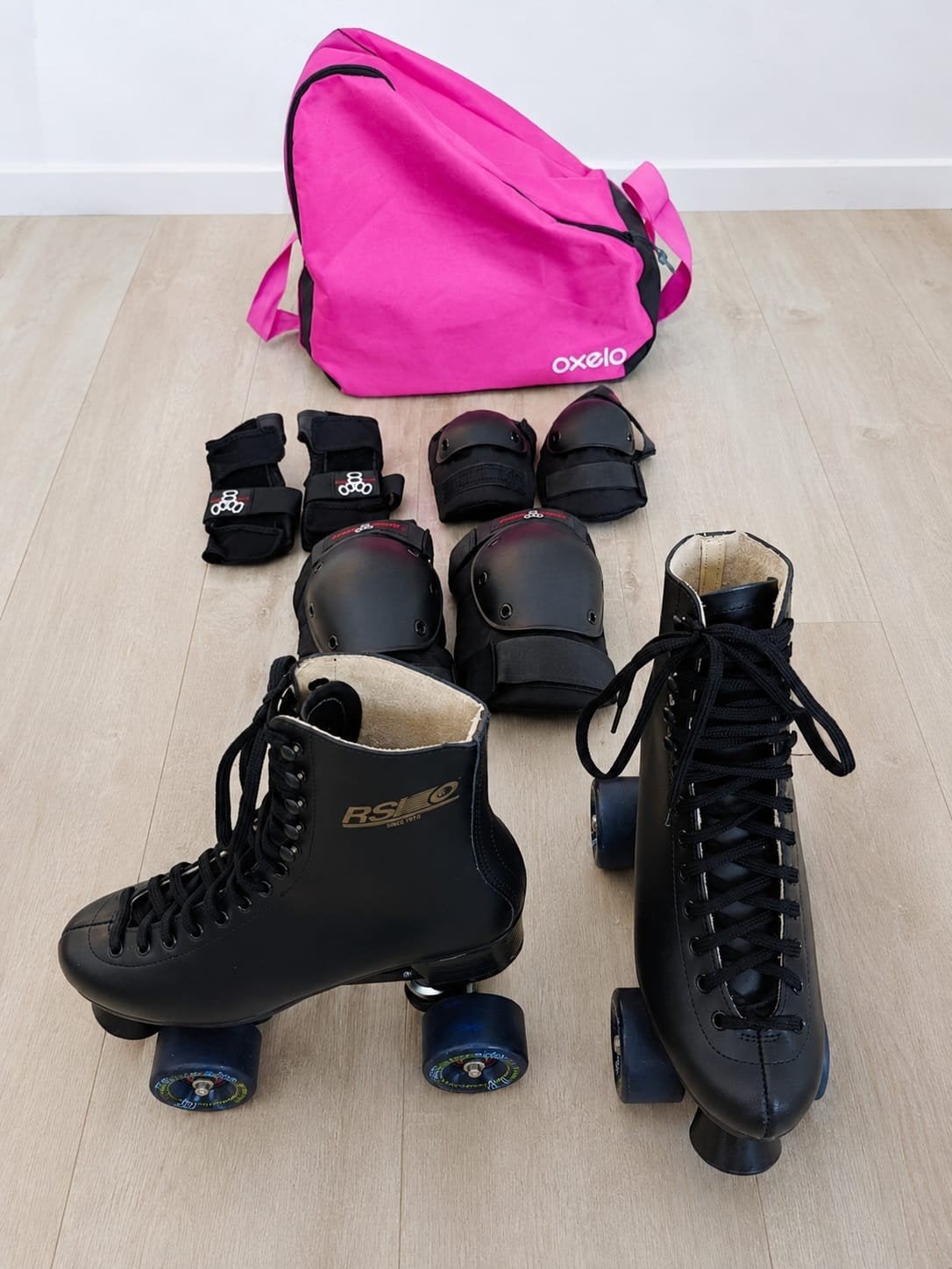 Profesionele rolschaatsen RSI, handgemaakt,Italiaans leer, Sport en Fitness, Overige typen, Nieuw, Dames, Ophalen