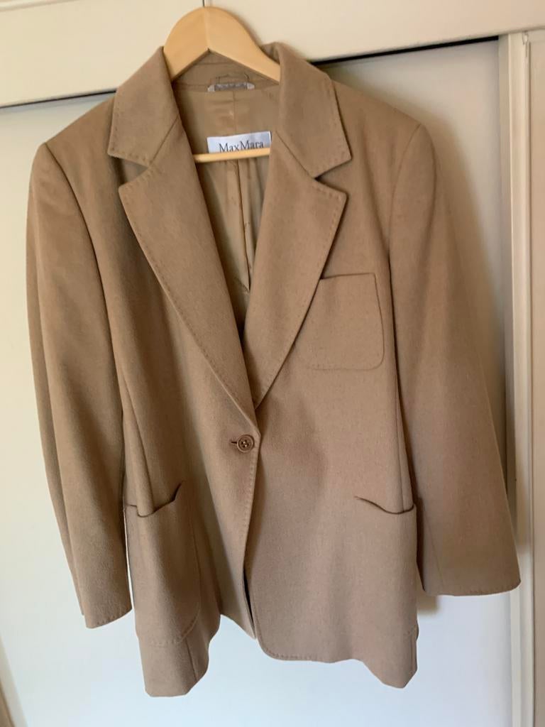 Mooie blazer van Max Mara maat 42, Overige kleuren, Maat 42/44 (L), Ophalen of Verzenden, Jasje