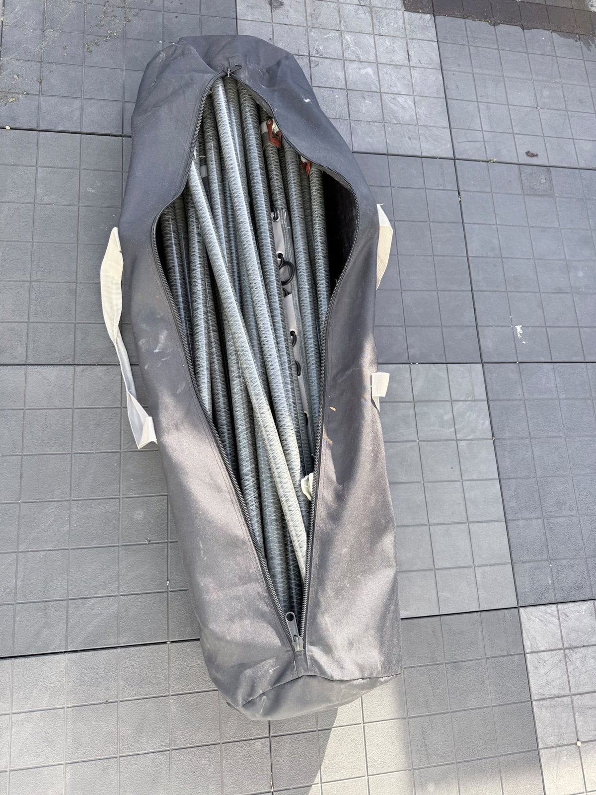 GlasFiber tentstokken Isabella Commodore G20 compleet, Ophalen, Gebruikt