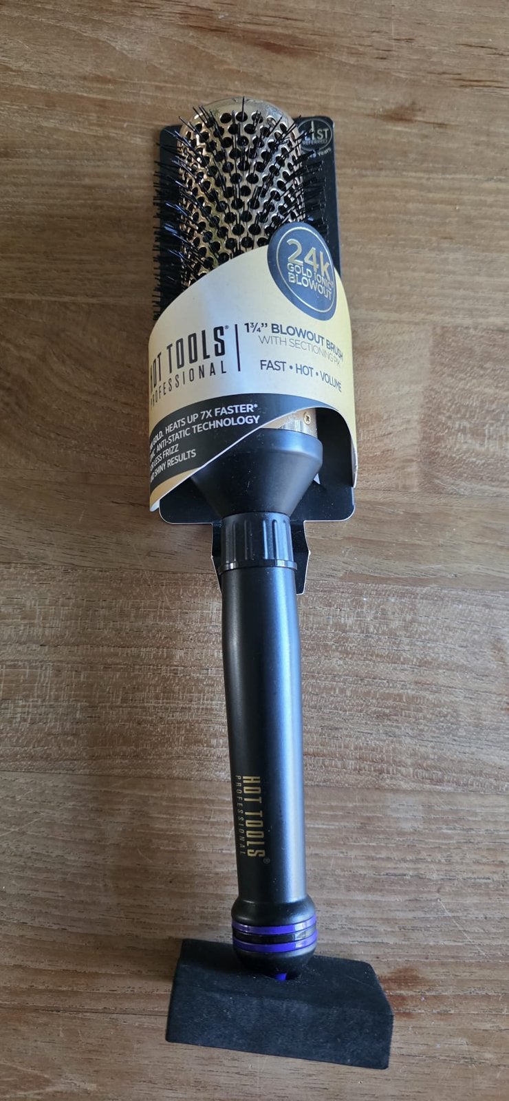 Hot Tools 24K Gold Volume Brush borstel nieuw, Ophalen of Verzenden, Nieuw, Kam of Borstel