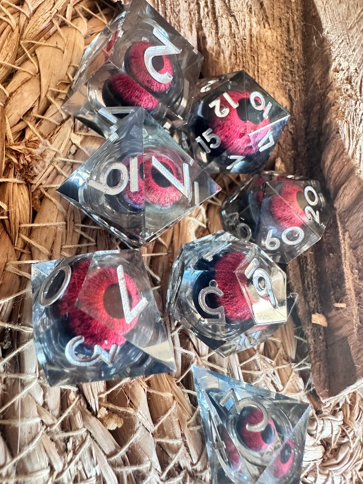 DND dice / drakenoog / dobbelstenen / D&D / RPG / nieuw, Hobby en Vrije tijd, Wargaming, Ophalen of Verzenden, Nieuw, Overige soorten