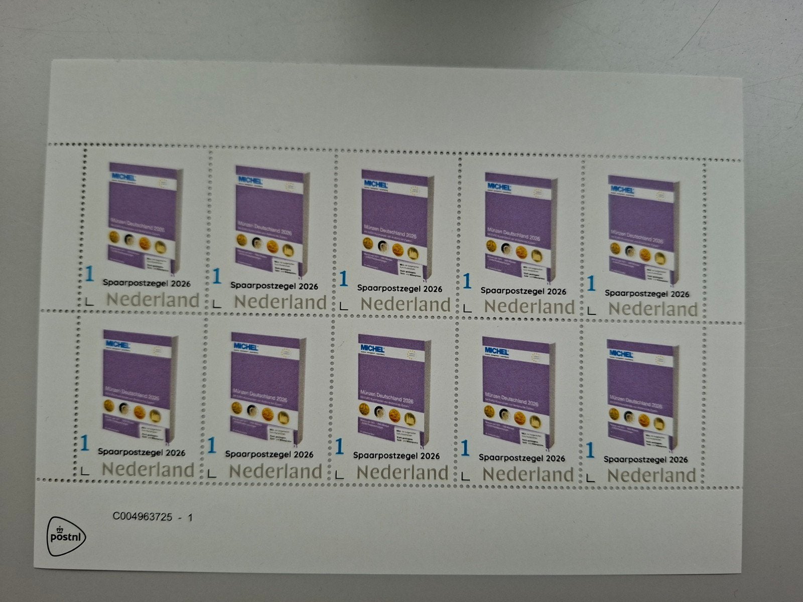 Spaarpostzegels nieuwe uitgifte! Gratis bij  artikelen, Postzegels en Munten, Verzenden