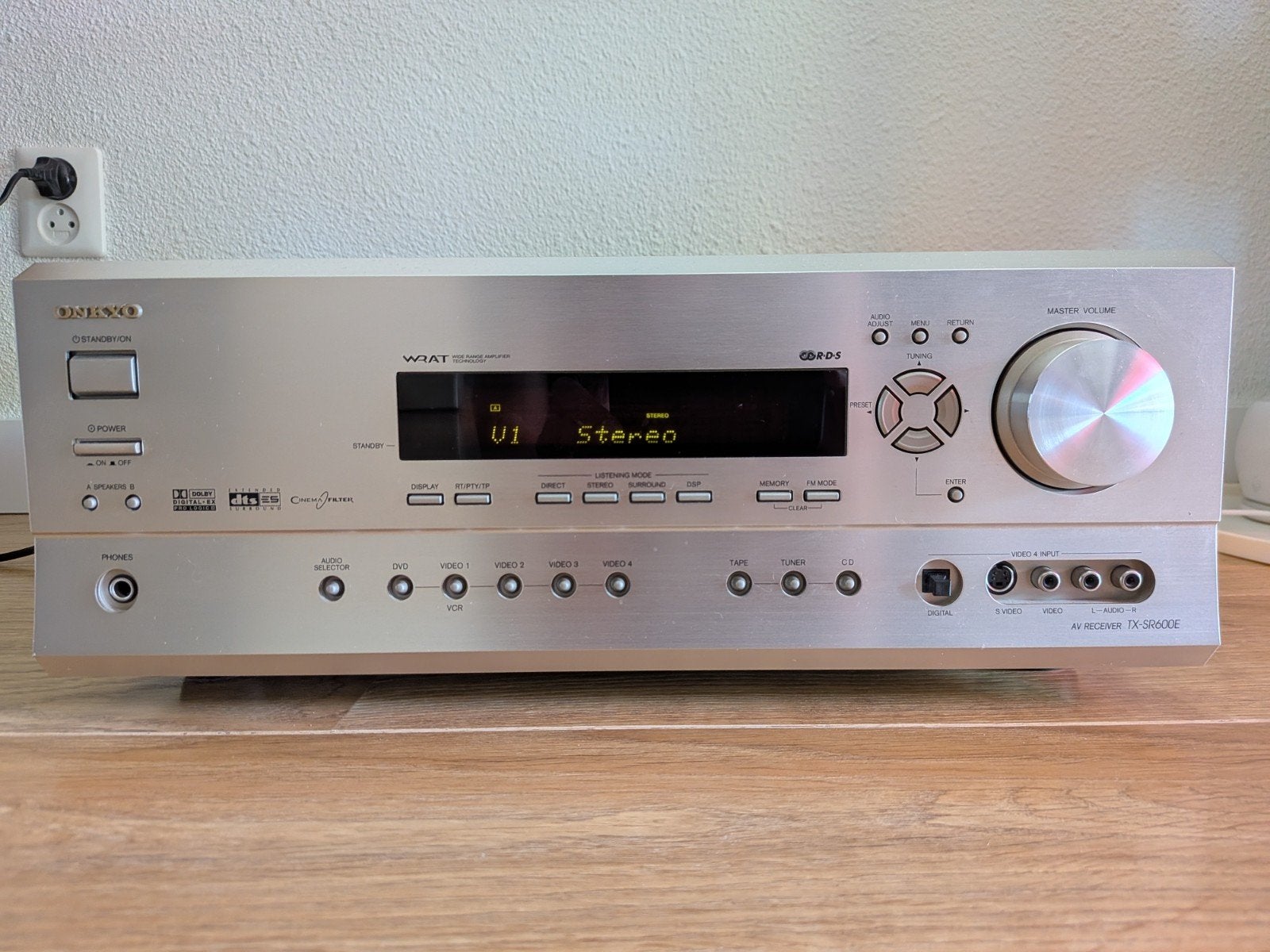 Onkyo AV receiver TX-SR600E, Ophalen of Verzenden, 120 watt of meer, Onkyo
