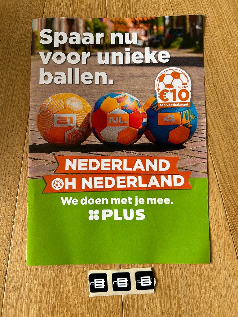 3 spaarzegels PLUS bal voetbal actie WK 2026, Maat XS of kleiner, Ophalen of Verzenden, Nieuw, Bal