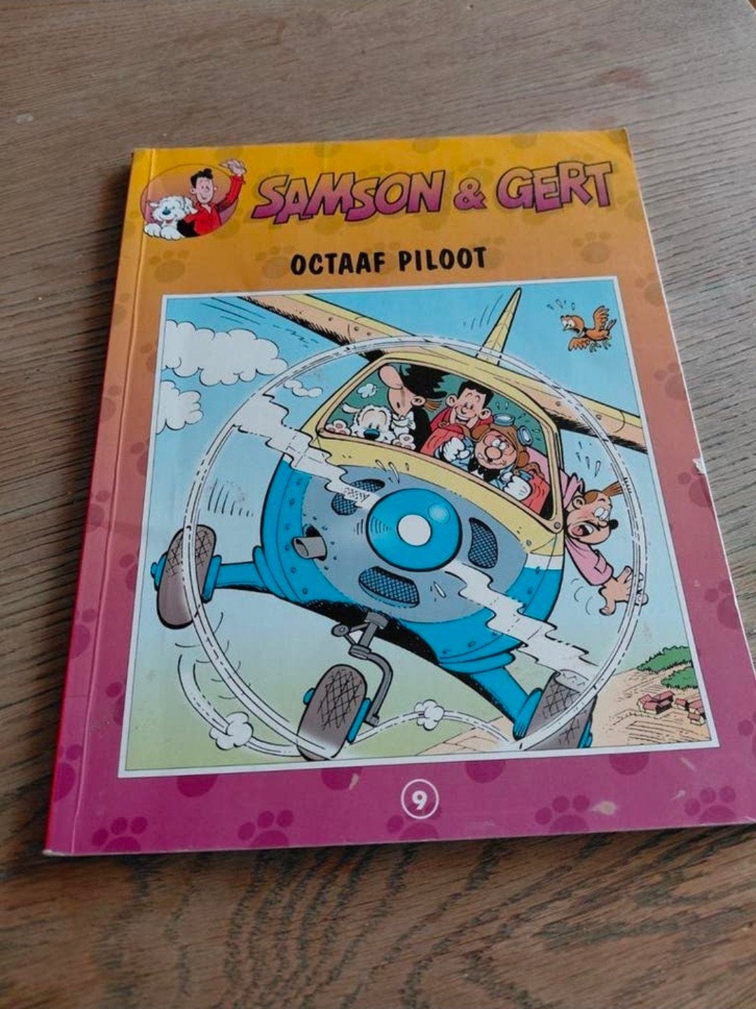 Samson en Gert deel 9 Octaaf piloot stripboek., Eén stripboek, Ophalen of Verzenden, Gelezen
