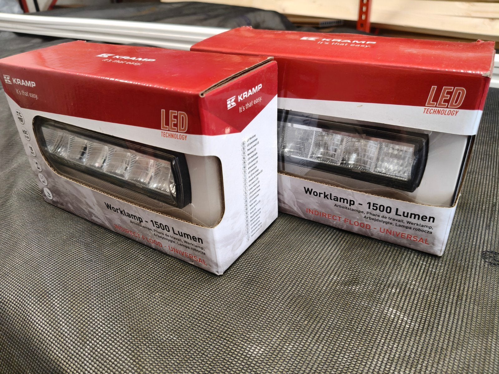Werklamp Indirect 18W 1500lm LED - Kramp, Ophalen of Verzenden, Nieuw