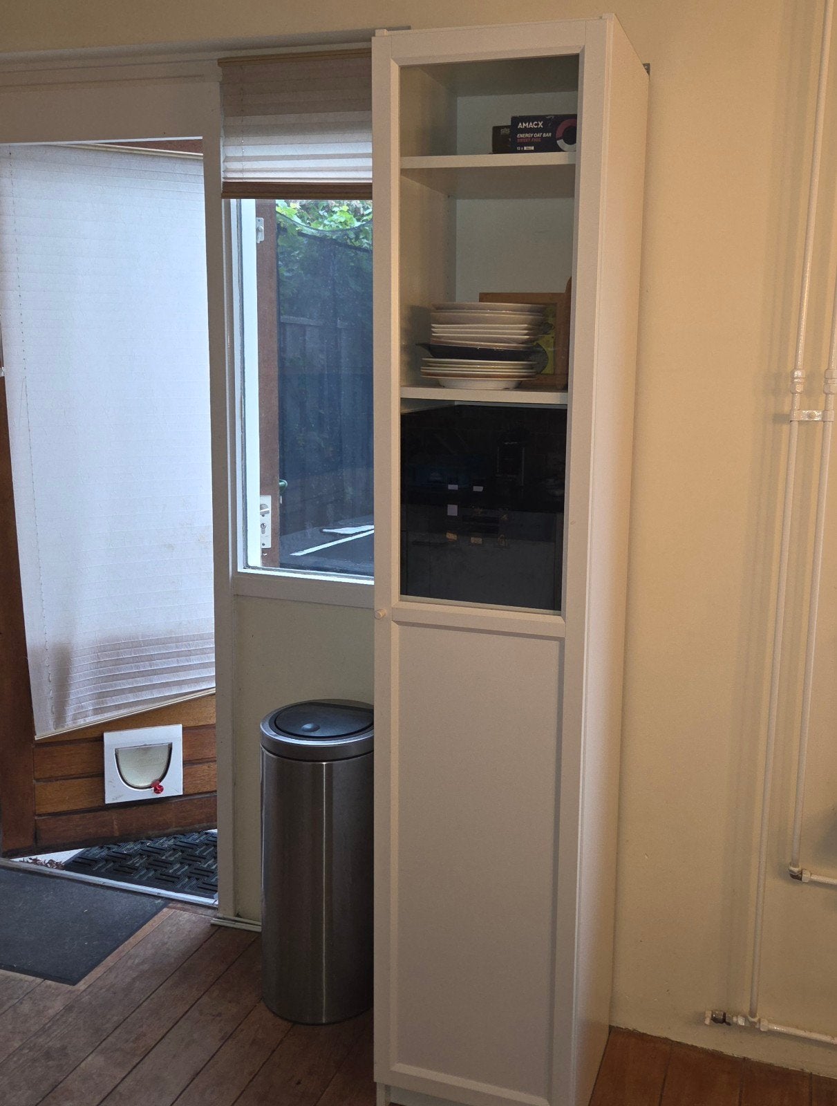Ikea Servieskast - Smal en Hoog (40x202x41 cm), Huis en Inrichting, Ophalen, Minder dan 50 cm, 25 tot 50 cm, Overige houtsoorten