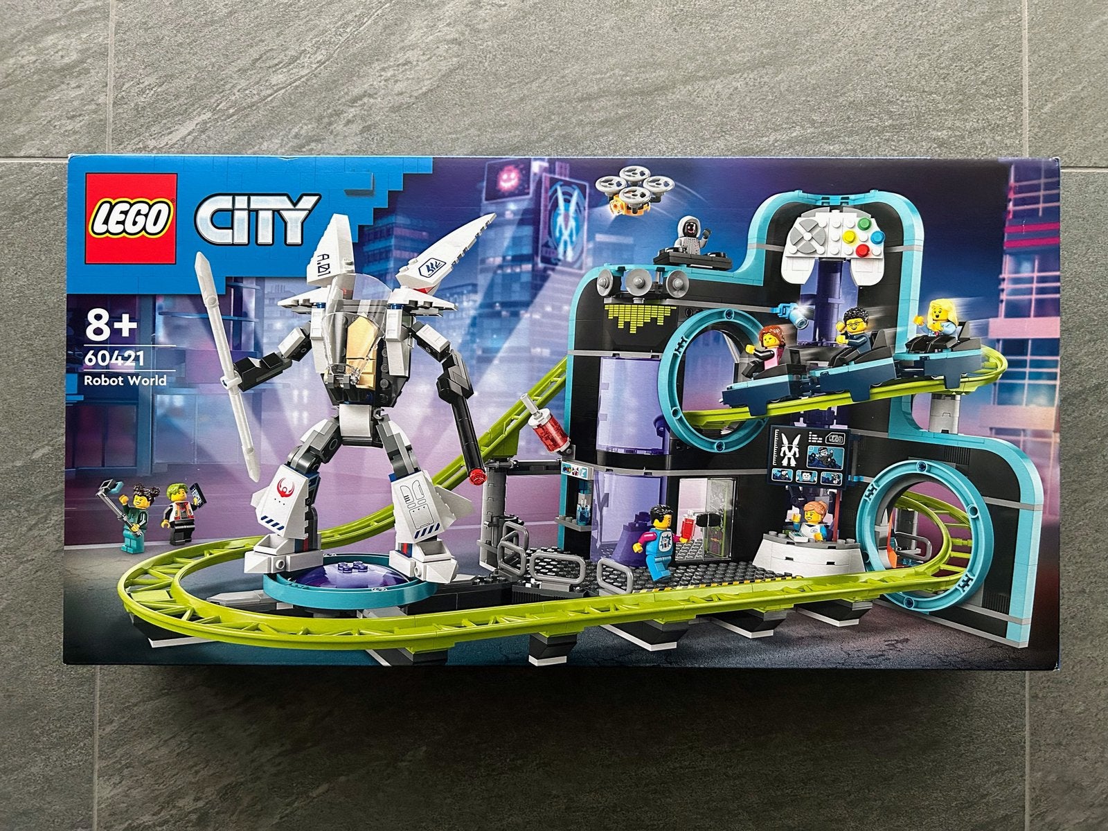 Lego City 60421 Robot World Roller Coaster *SEALED*, City, Nieuw, Ophalen of Verzenden, Complete set