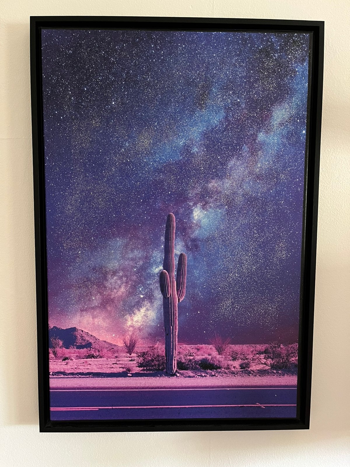 Canvas (40x60cm) “Desert”, Print, Landschap, Ophalen, Textiel