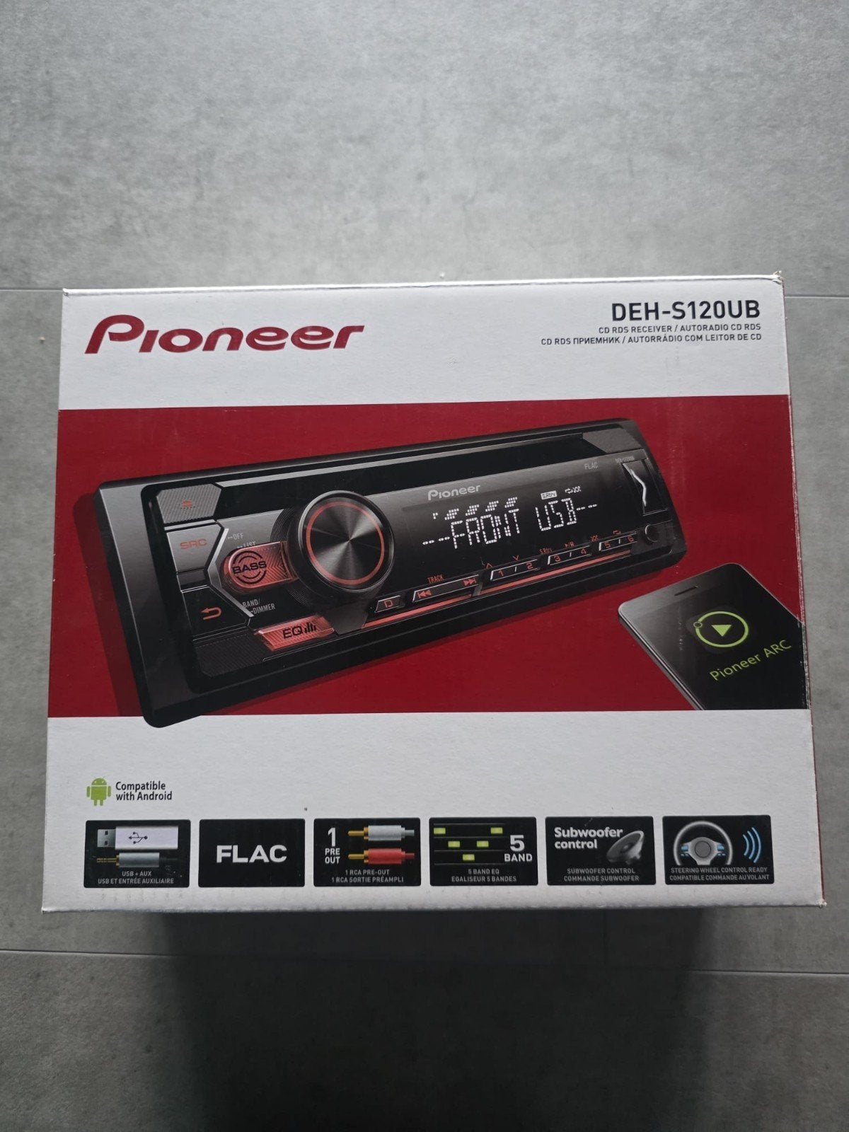 nieuwe pioneer DEH-S120UB, Auto diversen, Ophalen, Nieuw