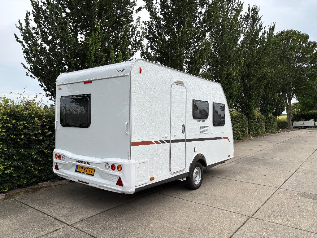 Weinsberg Cara Cito 390 QD met airco, Caravans en Kamperen, Caravans, Particulier, tot en met 4, 750 - 1000 kg, Treinzit, Overige merken